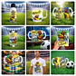 17 Artes Capivara Brasil Copa do Mundo Corel Draw - Miniatura 2