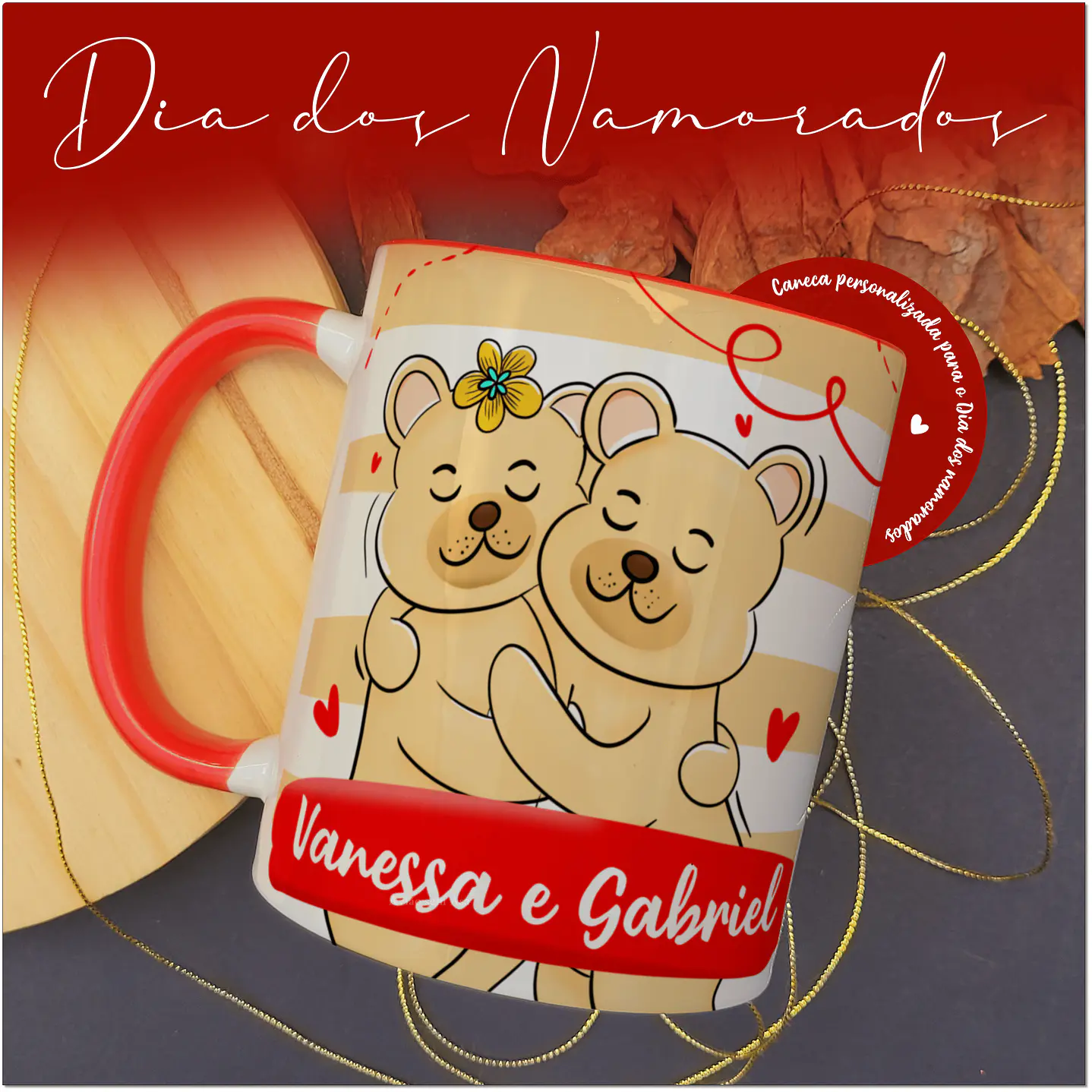 80 Artes para Canecas Dia dos Namorados PNG 8