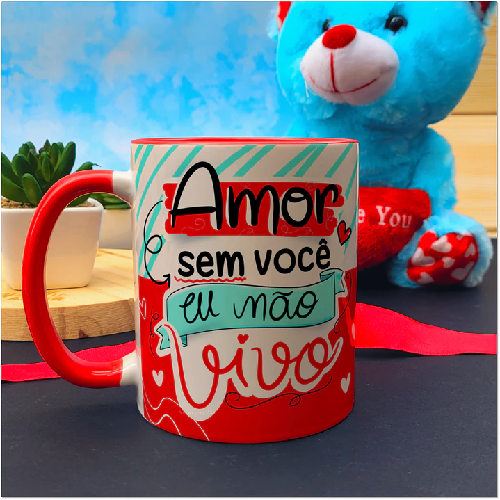 80 Artes para Canecas Dia dos Namorados PNG 19