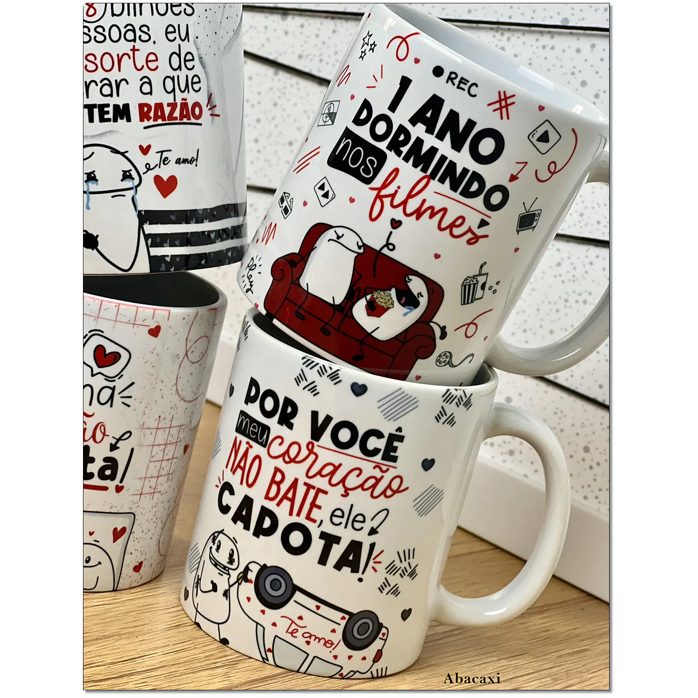 Artes para Caneca Dia dos Namorados PNG 17