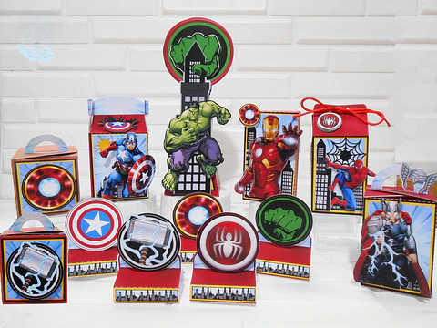 Arquivo de Corte Vingadores Silhouette Studio