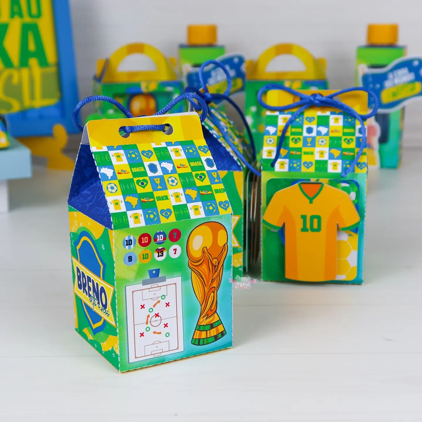 Arquivo de Corte Copa do Mundo Brasil Kit Festa Completo  17