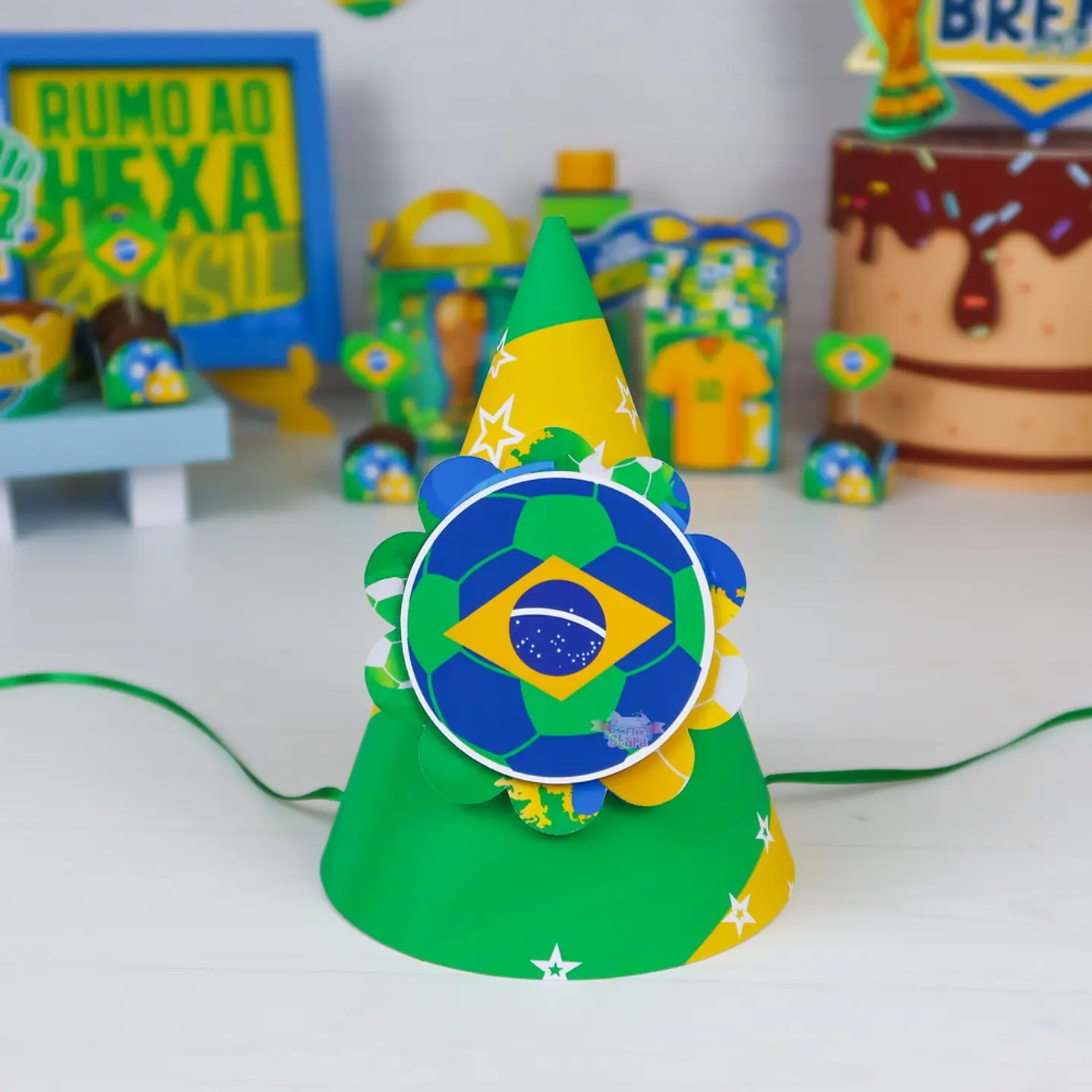 Arquivo de Corte Copa do Mundo Brasil Kit Festa Completo  21