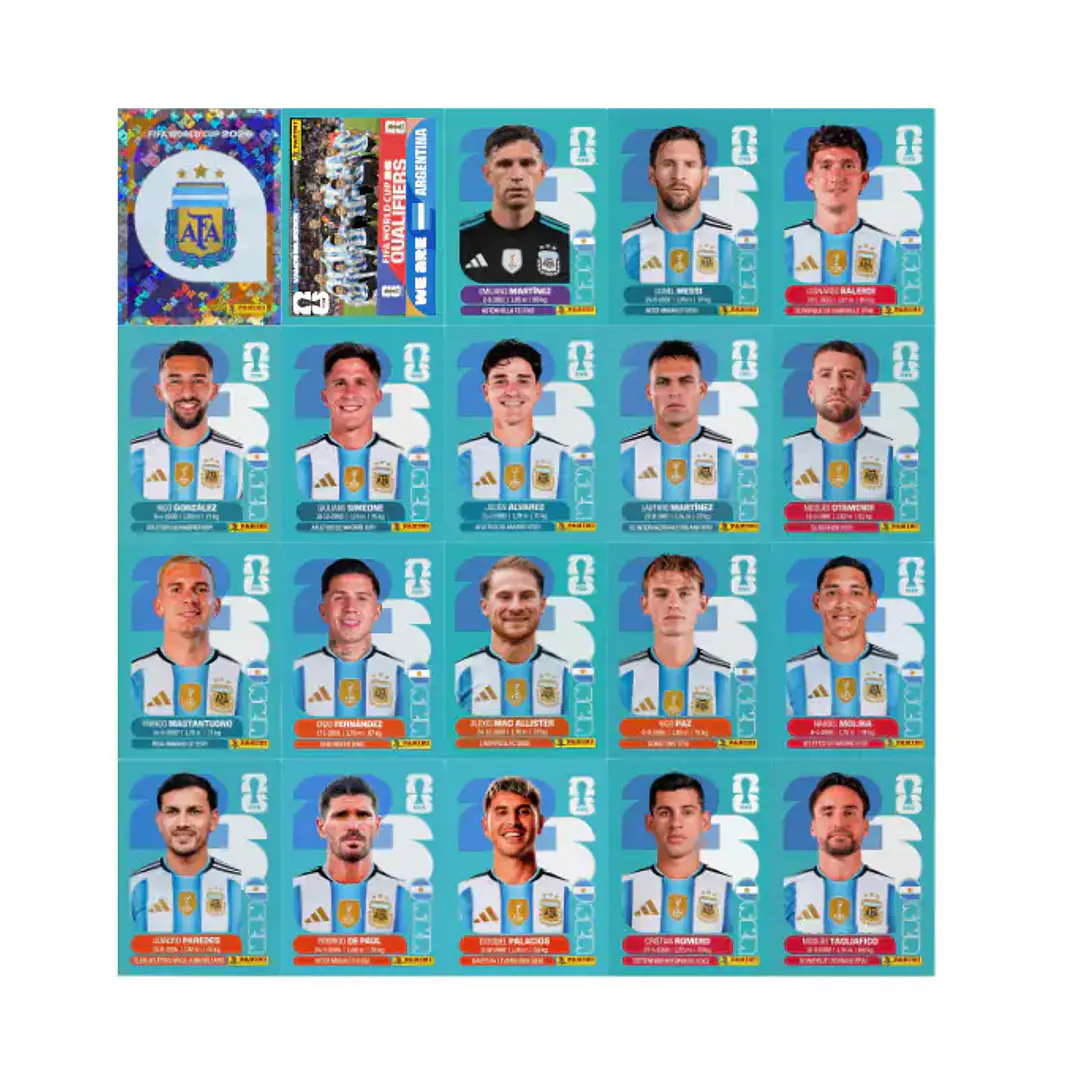 Figurinhas Copa 2026 PDF Varias seleções Download Imediato - Figurinhas para Impressão 3
