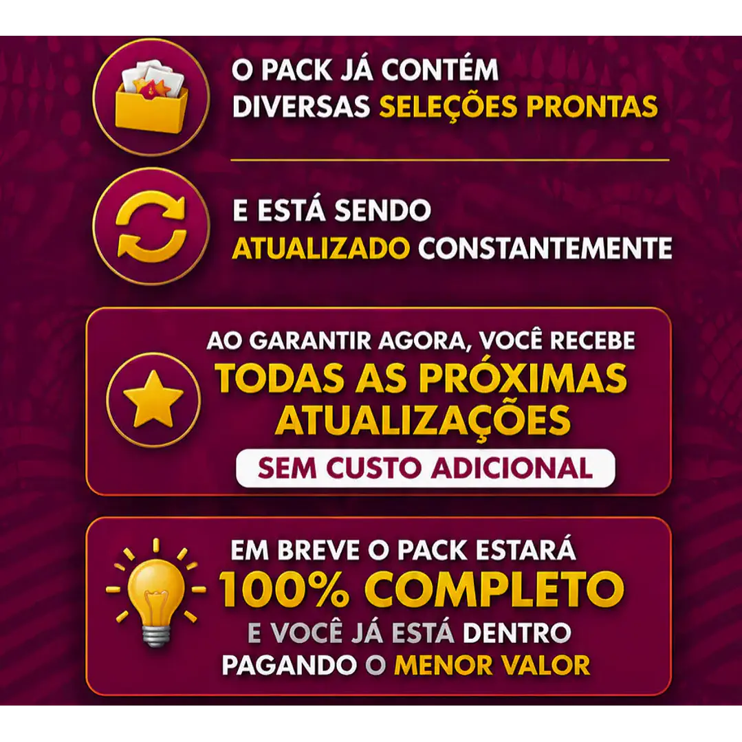Figurinhas Copa 2026 PDF Varias seleções Download Imediato - Figurinhas para Impressão 13