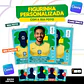 Figurinha Copa do Mundo 2026 Personalizada Brasil - Editável no Canva - Miniatura 1