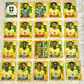 Figurinha Gold Brasil Copa 2026 PDF para Impressão - Download Imediato Versão Especial - Miniatura 3