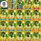 Figurinha Gold Brasil Copa 2026 PDF para Impressão - Download Imediato Versão Especial - Miniatura 2