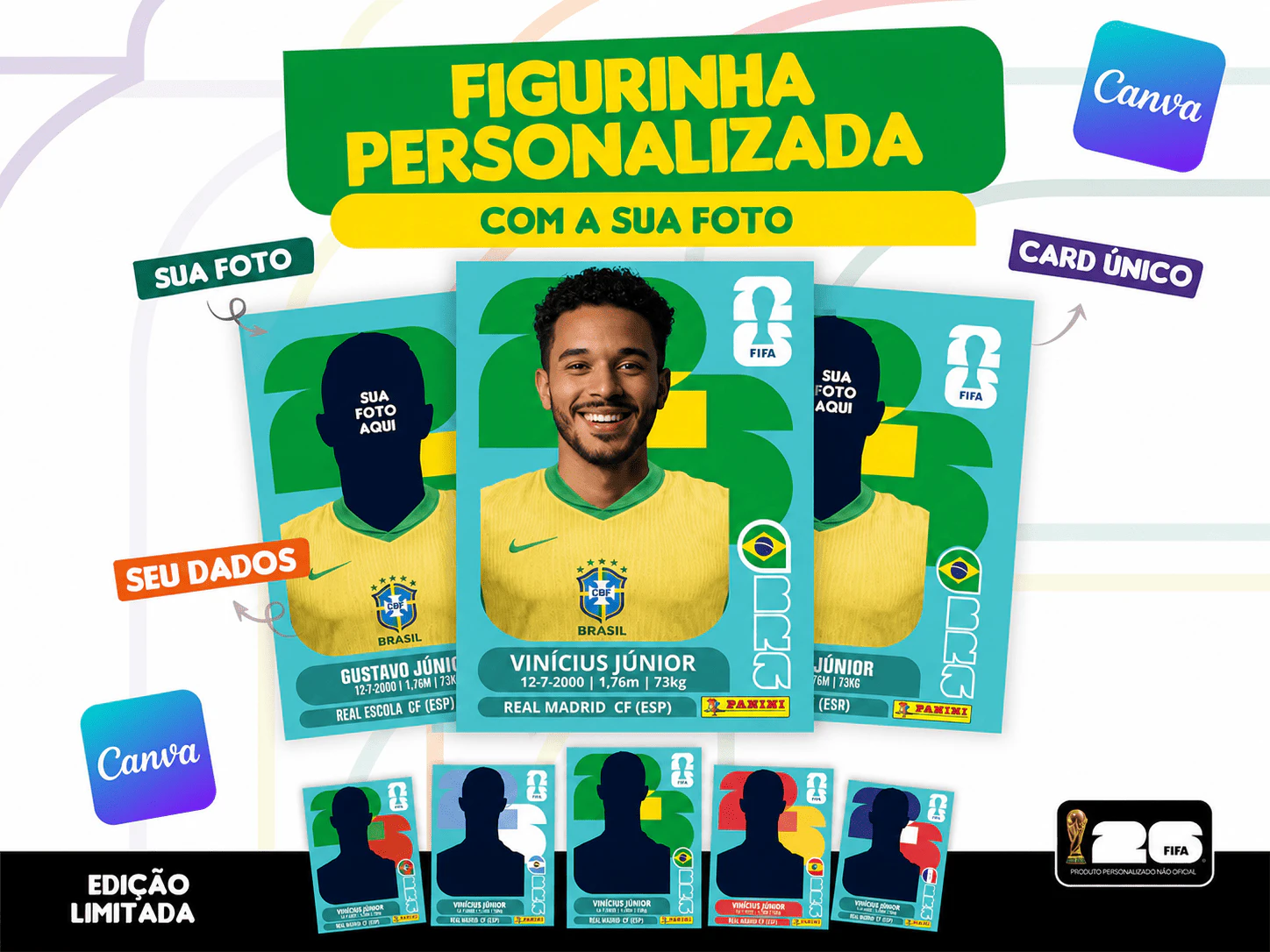 Como Fazer Figurinha Copa 2026 Personalizada