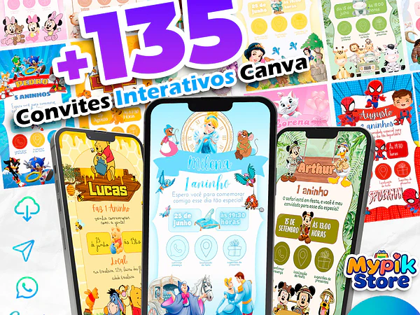Como Fazer Convite Digital Interativo no Canva (Passo a Passo)