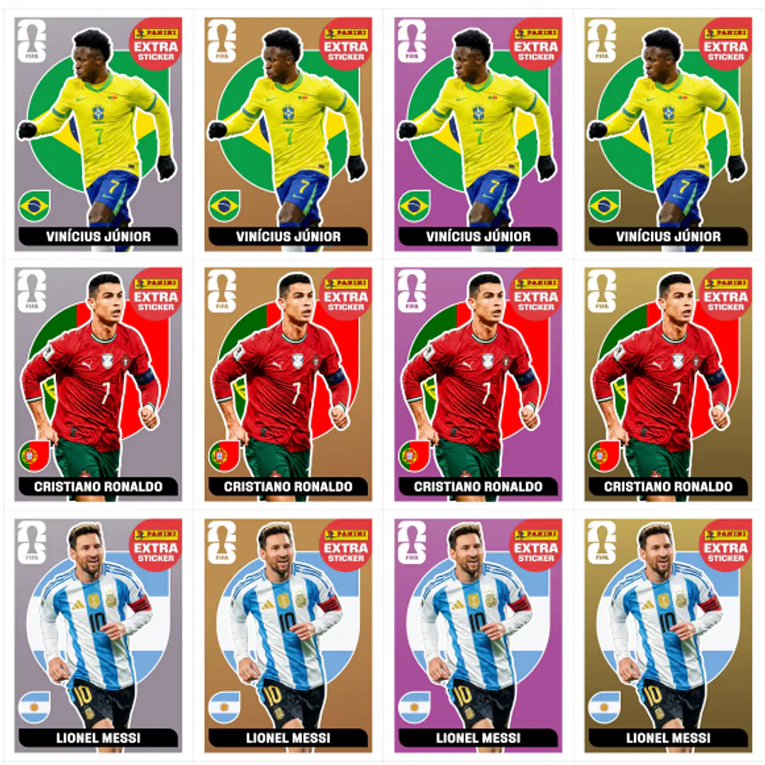 Kit Digital Copa do Mundo 2026 com +900 Figurinhas em Alta Resolução 37