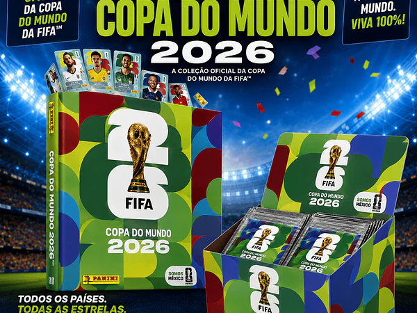 Kit Digital Figurinhas Copa 2026 PDF para Imprimir Completo HD