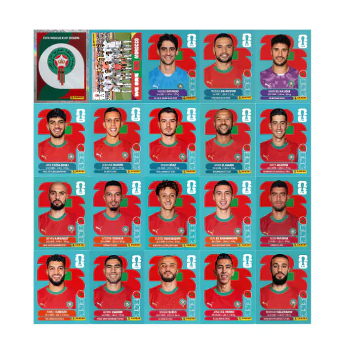 Todas as +900 Figurinhas da Copa 2026 PDF para Imprimir 6