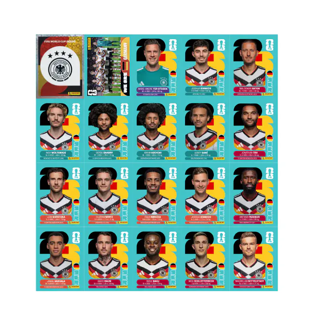 Todas as +900 Figurinhas da Copa 2026 PDF para Imprimir 17