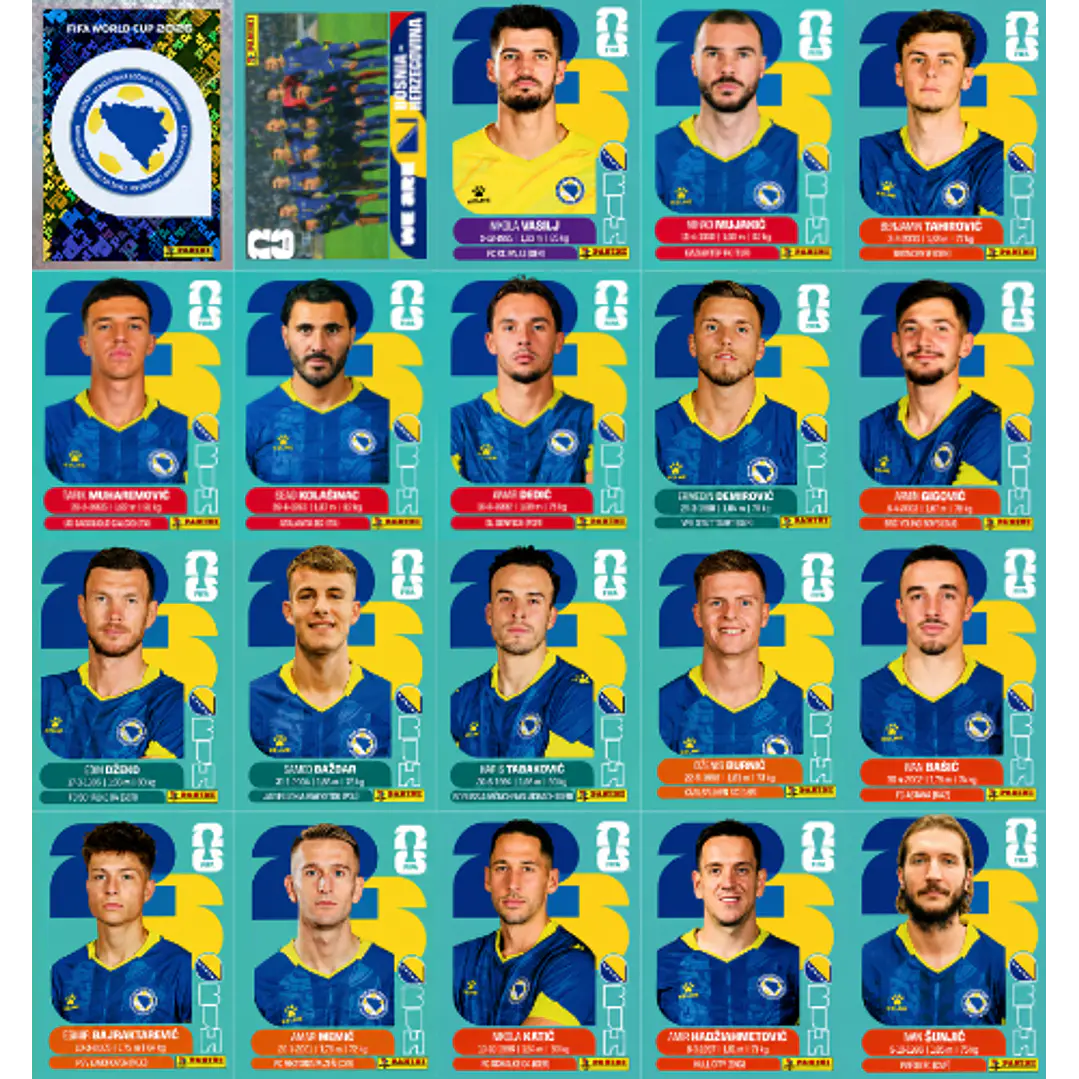 Todas as +900 Figurinhas da Copa 2026 PDF para Imprimir 25