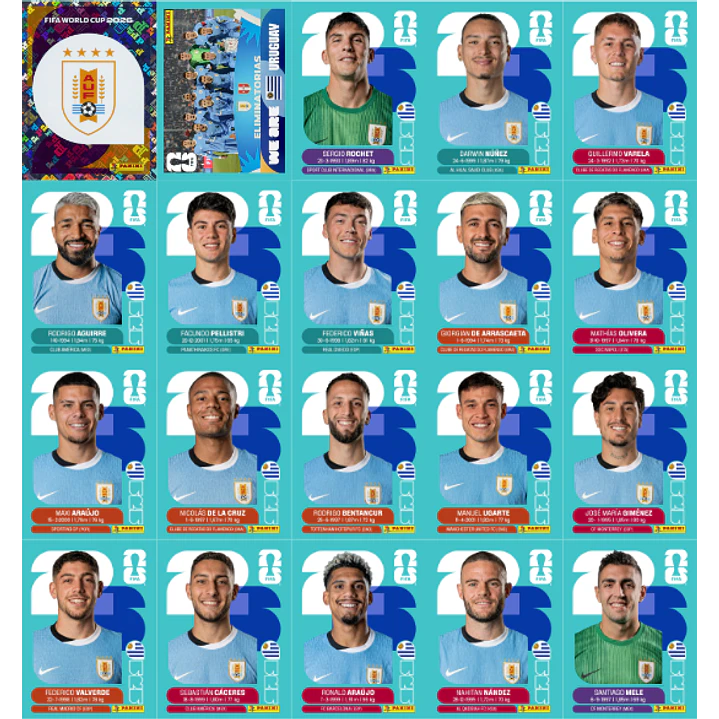 Todas as +900 Figurinhas da Copa 2026 PDF para Imprimir 27