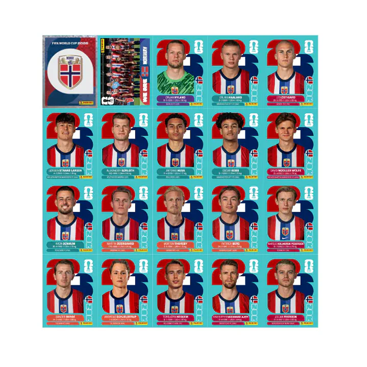 Todas as  Figurinhas Copa 2026 Para Imprimir em PDF 13