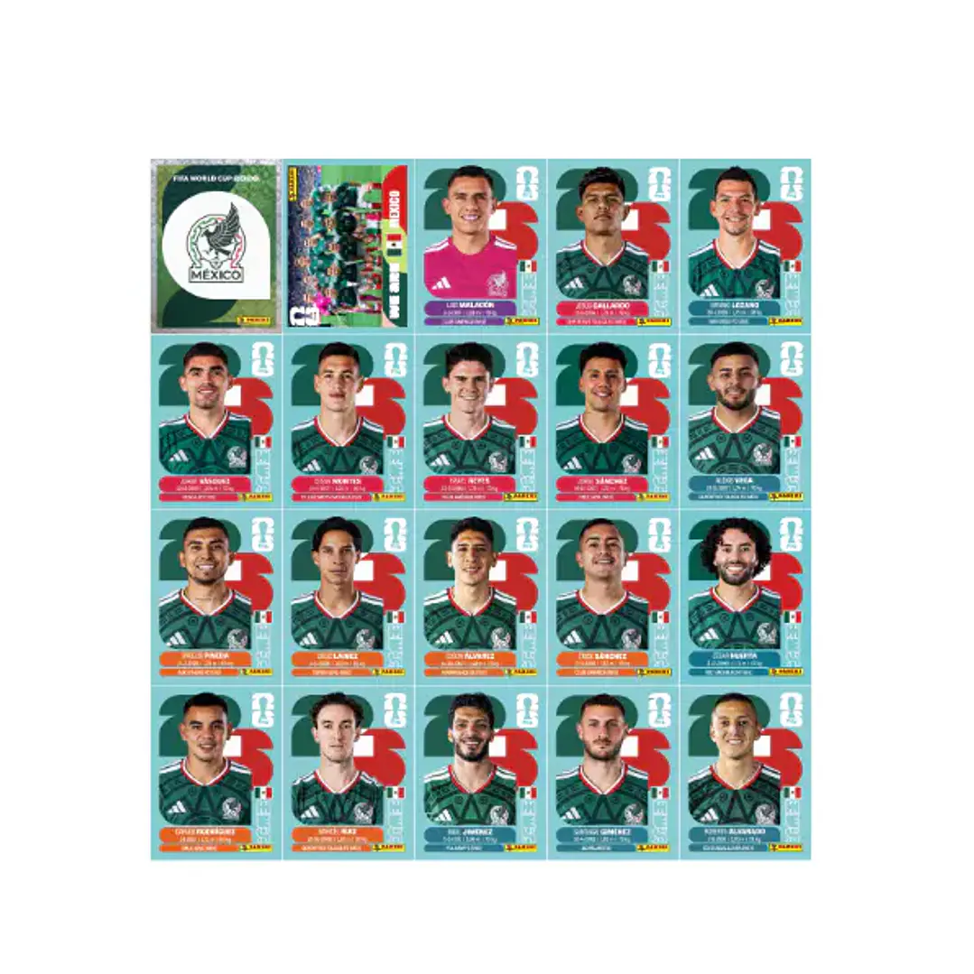 Todas as  Figurinhas Copa 2026 Para Imprimir em PDF 16
