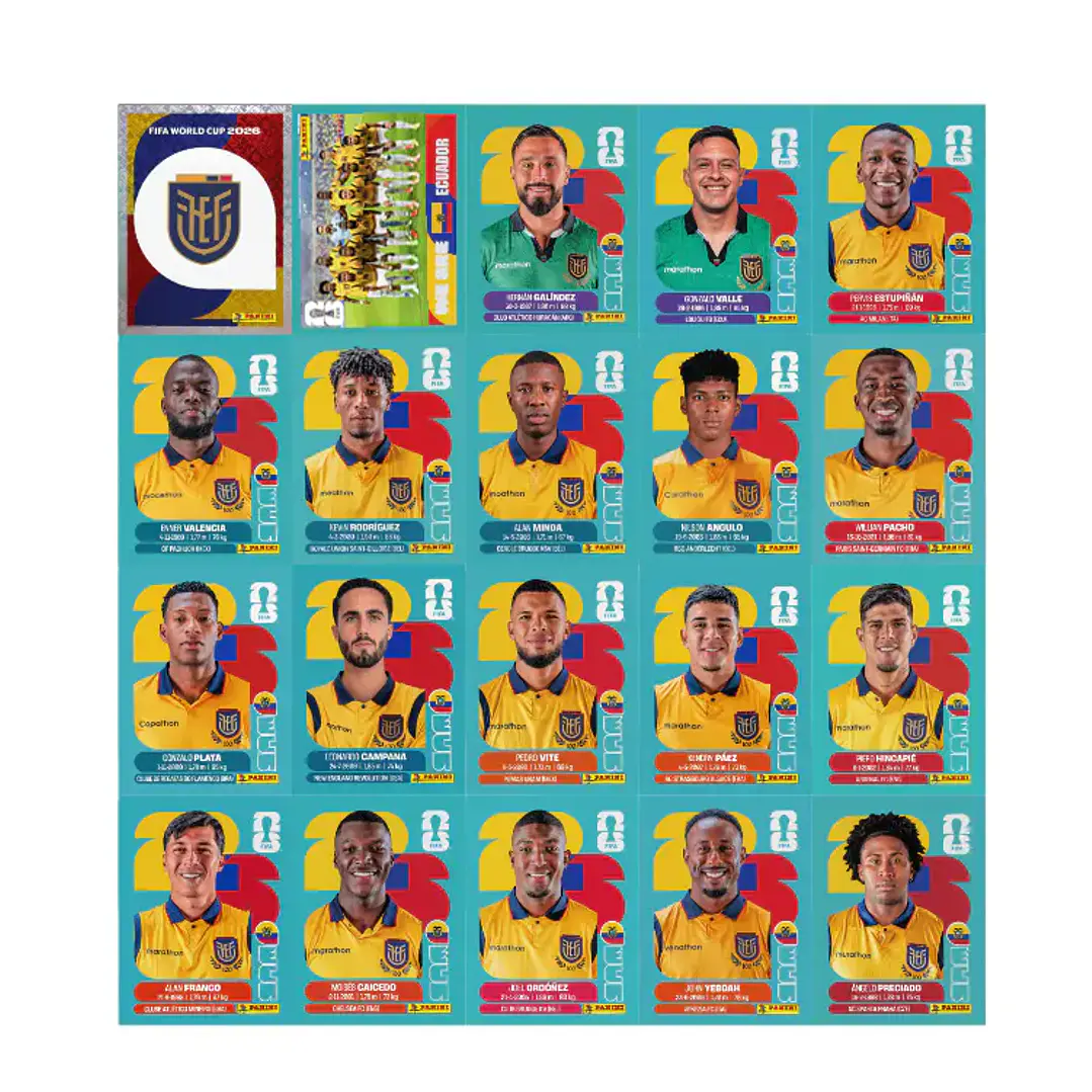 Todas as  Figurinhas Copa 2026 Para Imprimir em PDF 20