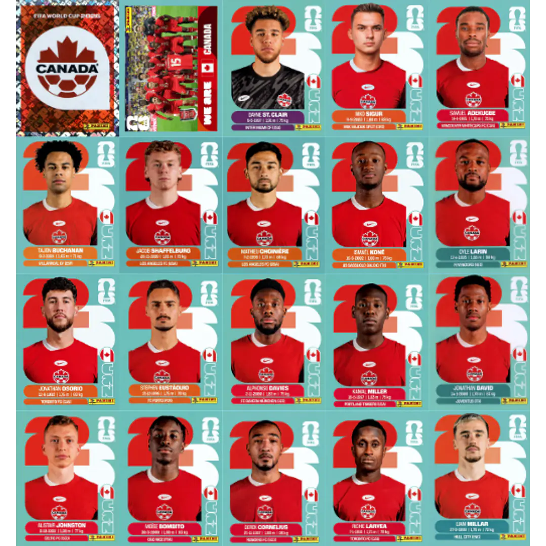 Todas as  Figurinhas Copa 2026 Para Imprimir em PDF 27