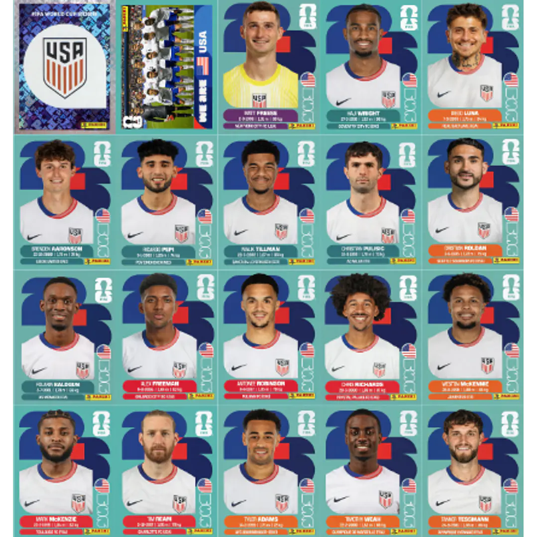 Todas as  Figurinhas Copa 2026 Para Imprimir em PDF 29