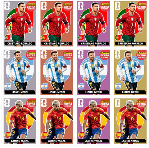 Figurinhas Legends Copa 2026 para Imprimir PDF