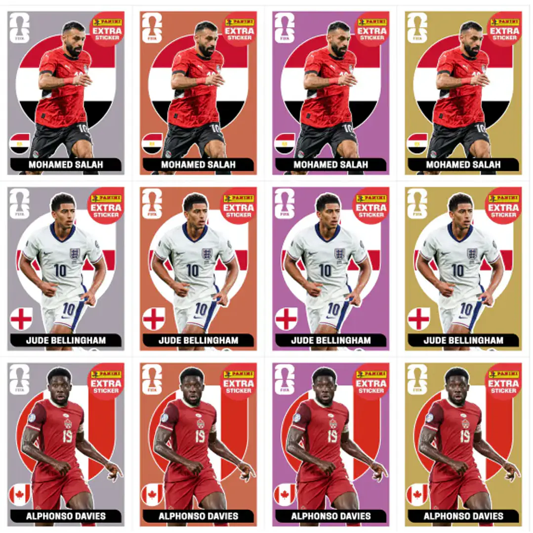Figurinhas Legends Copa 2026 para Imprimir PDF 2