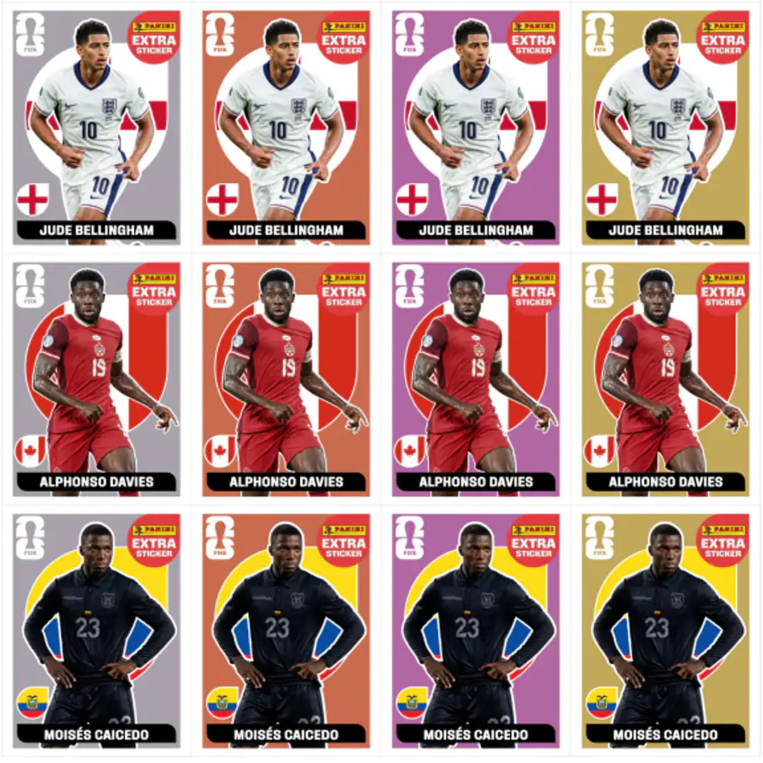 Figurinhas Legends Copa 2026 para Imprimir PDF 3