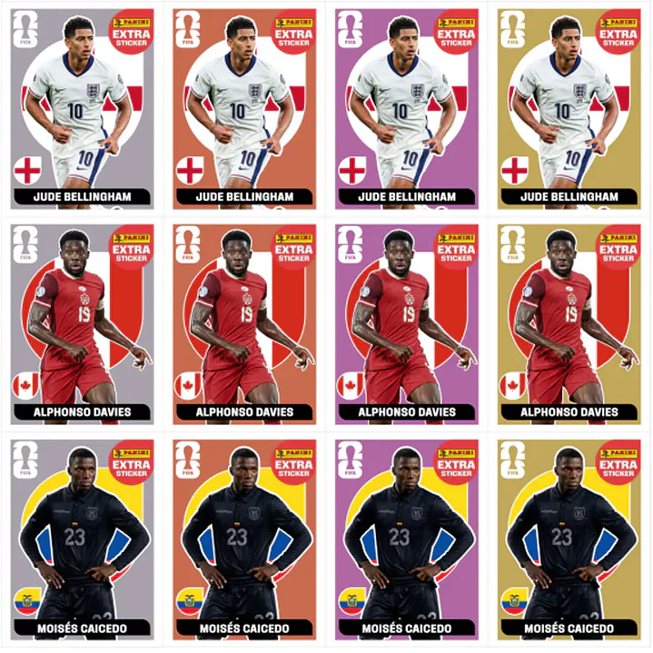Figurinhas Legends Copa 2026 para Imprimir PDF 3
