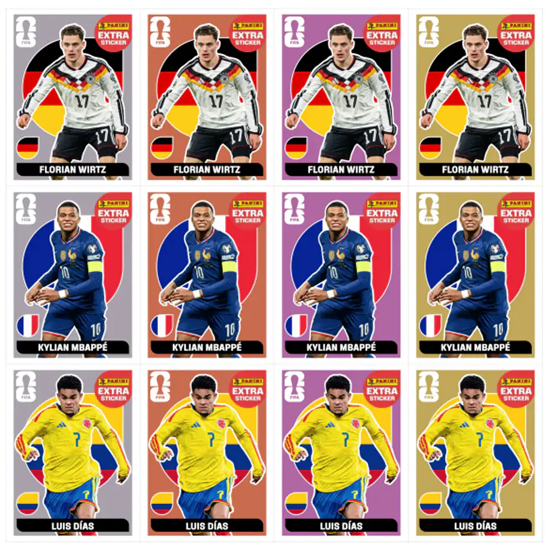 Figurinhas Legends Copa 2026 para Imprimir PDF 4