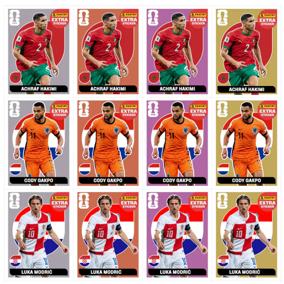 Figurinhas Legends Copa 2026 para Imprimir PDF 5