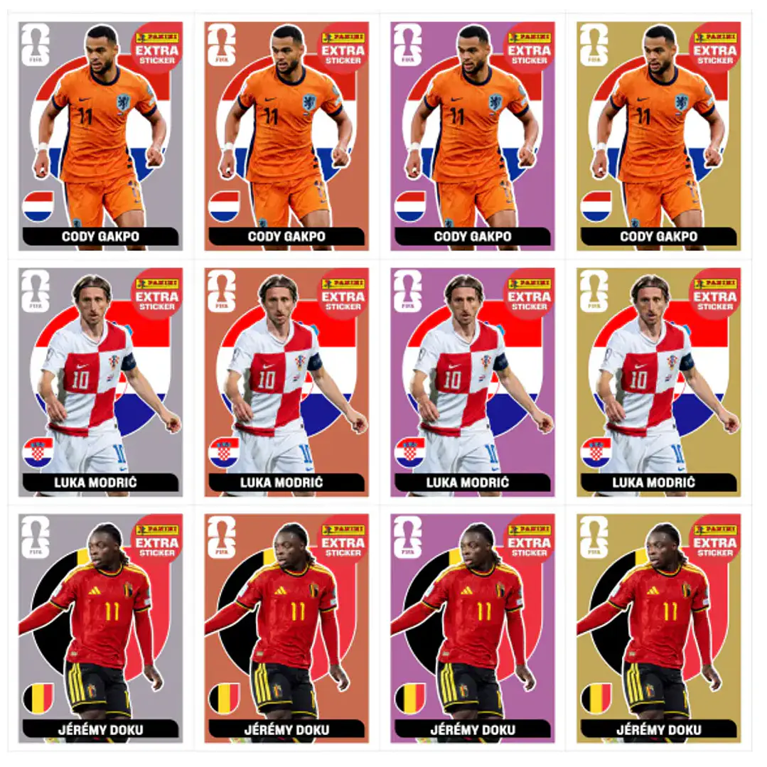 Figurinhas Legends Copa 2026 para Imprimir PDF 6