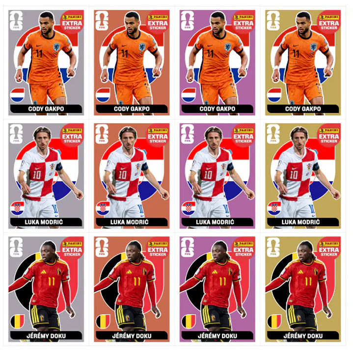 Figurinhas Legends Copa 2026 para Imprimir PDF 6