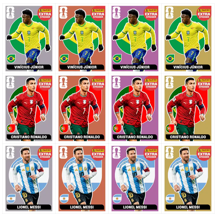 Figurinhas Legends Copa 2026 para Imprimir PDF 7