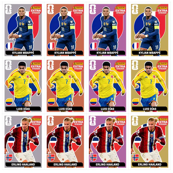Figurinhas Legends Copa 2026 para Imprimir PDF 8