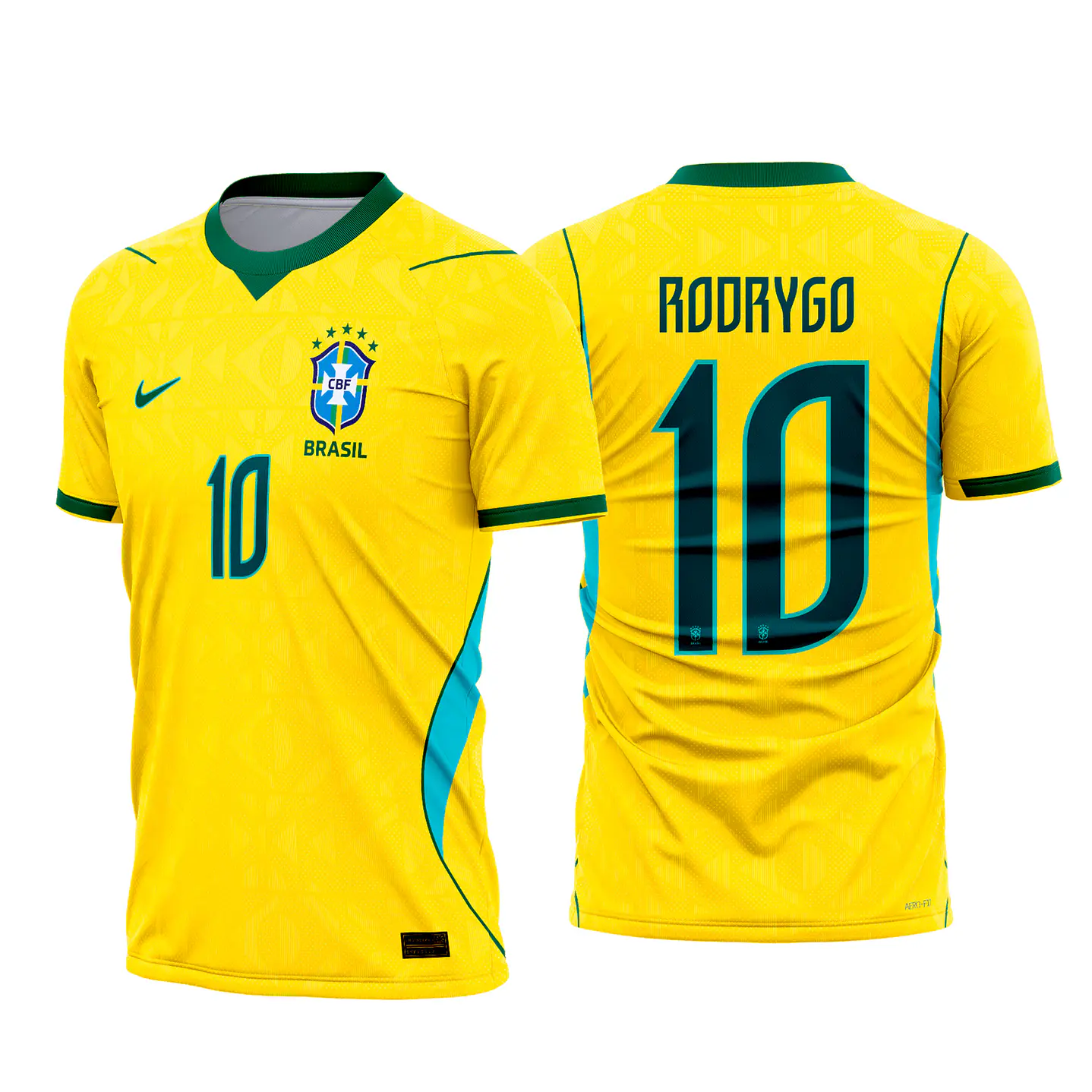 Arte Camisa Brasil 2026-2027 Vetor CDR para Sublimação 1