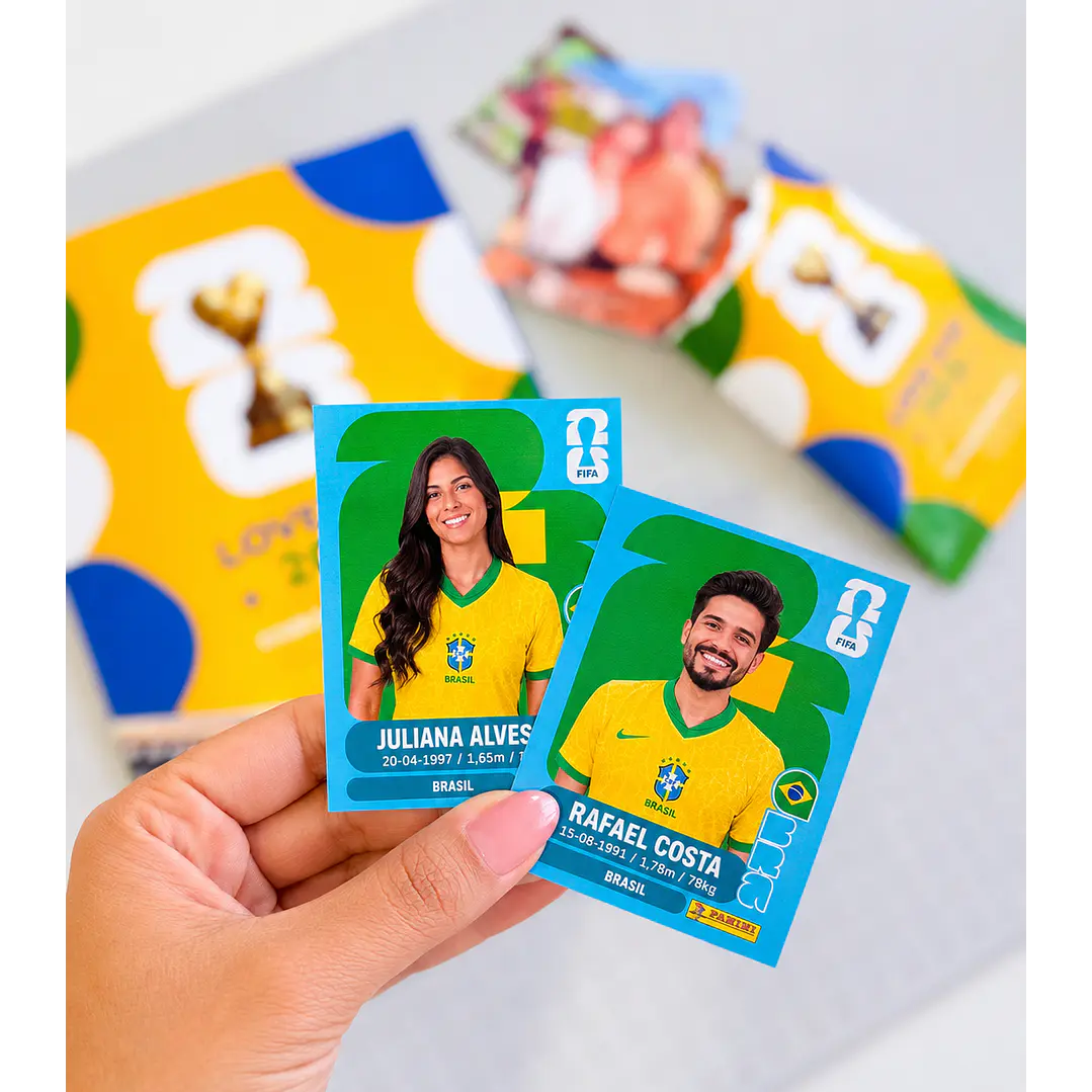 Álbum de Figurinhas Copa do Mundo dia dos Namorados para Imprimir 2