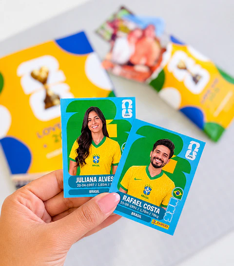 Álbum de Figurinhas Copa do Mundo dia dos Namorados para Imprimir