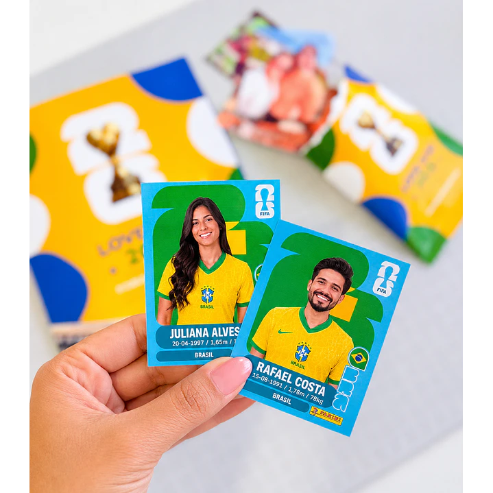 Álbum de Figurinhas Copa do Mundo dia dos Namorados para Imprimir 2