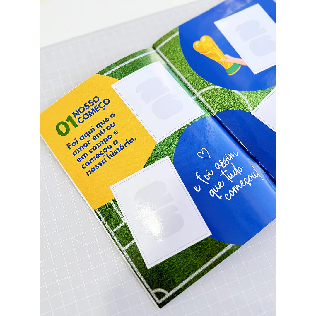 Álbum de Figurinhas Copa do Mundo dia dos Namorados para Imprimir 3