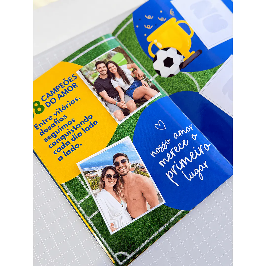 Álbum de Figurinhas Copa do Mundo dia dos Namorados para Imprimir 6