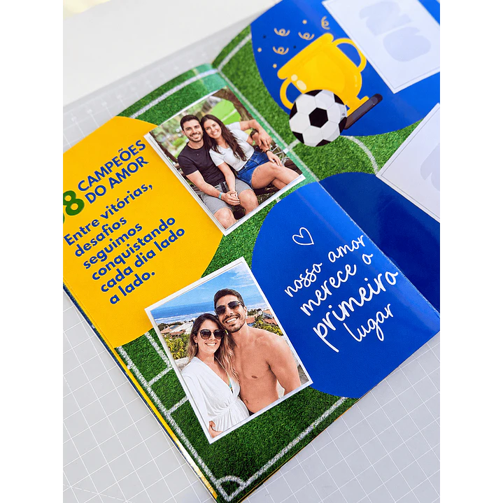 Álbum de Figurinhas Copa do Mundo dia dos Namorados para Imprimir 6