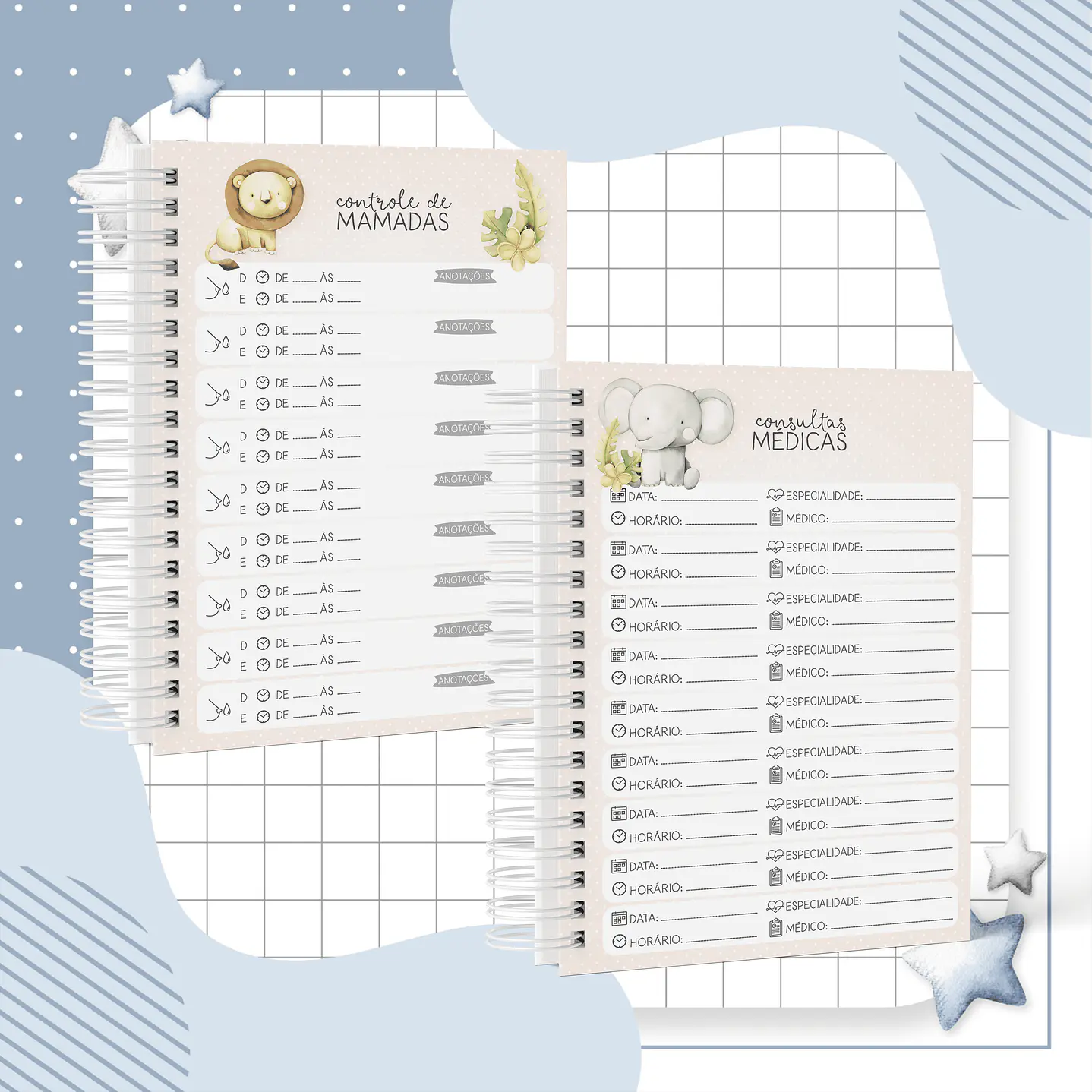 Kit Digital Maternidade Completo +50 Temas 6