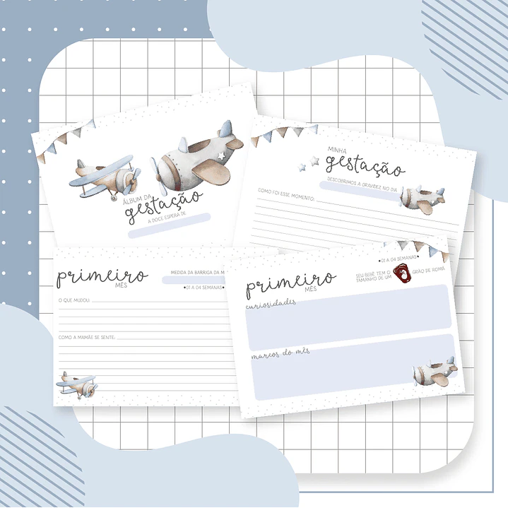 Kit Digital Maternidade Completo +50 Temas 16