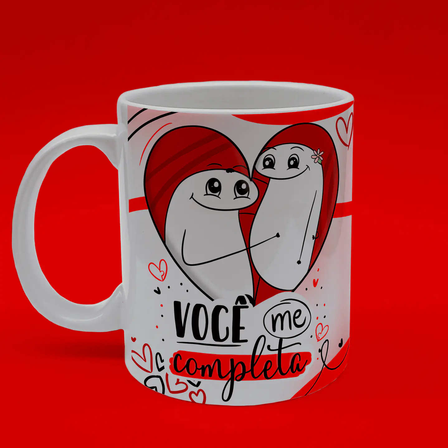 Pack Flork Dia dos Namorados para Canecas PNG 4