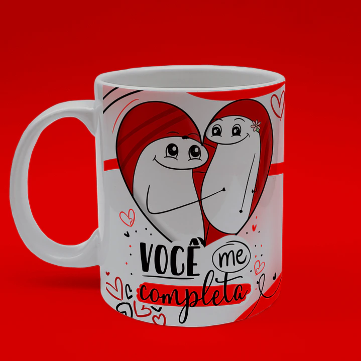 Pack Flork Dia dos Namorados para Canecas PNG 4