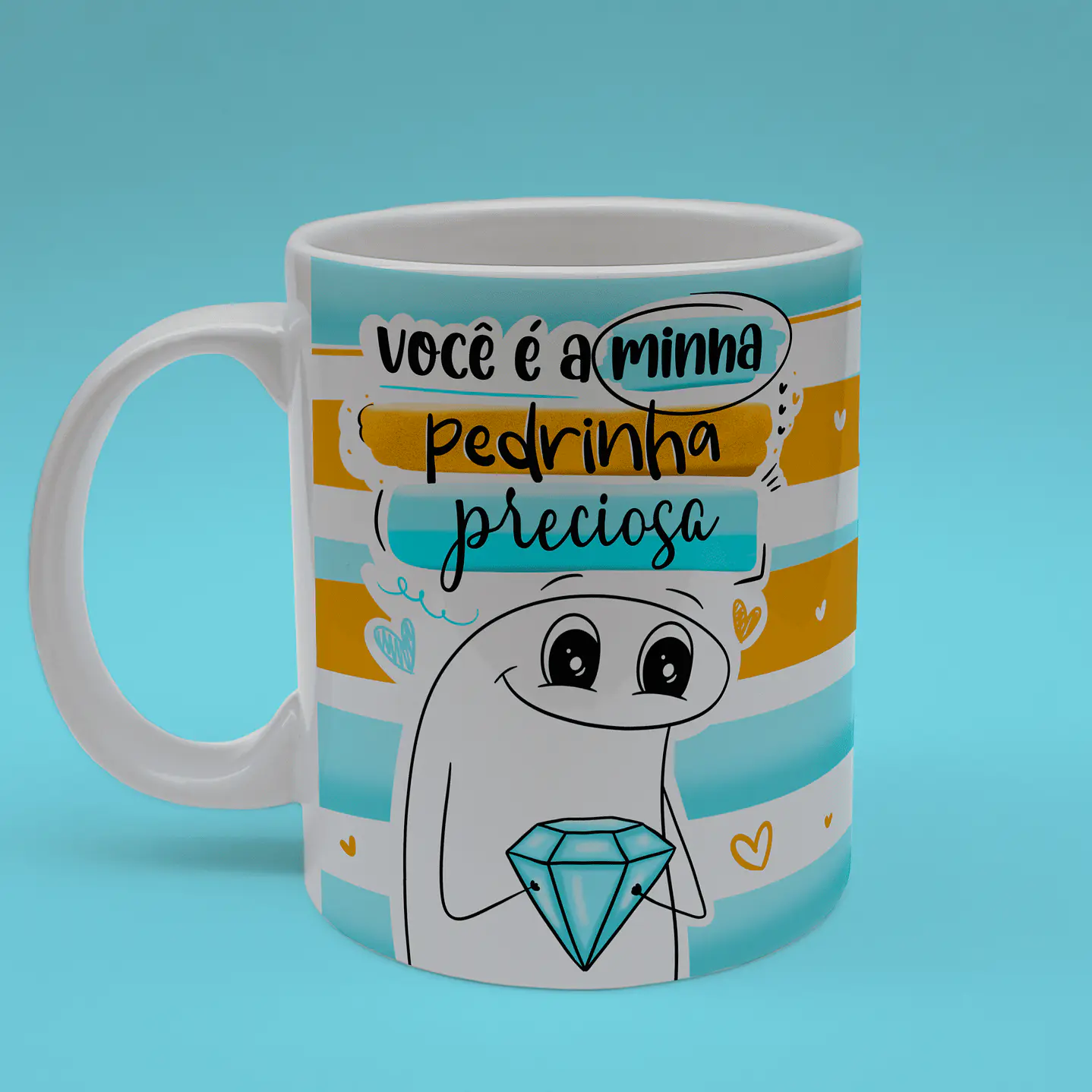 Pack Flork Dia dos Namorados para Canecas PNG 5