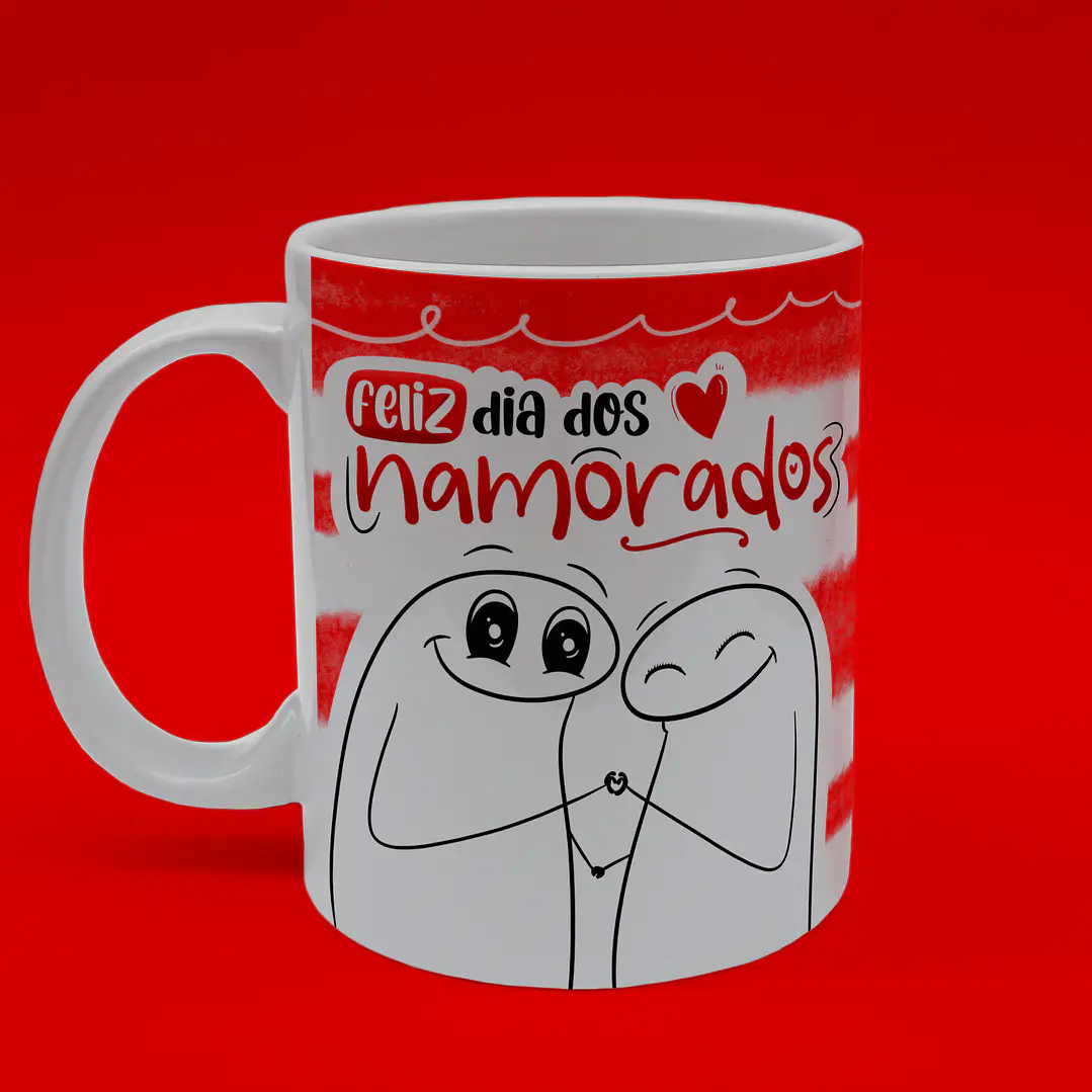 Pack Flork Dia dos Namorados para Canecas PNG 8