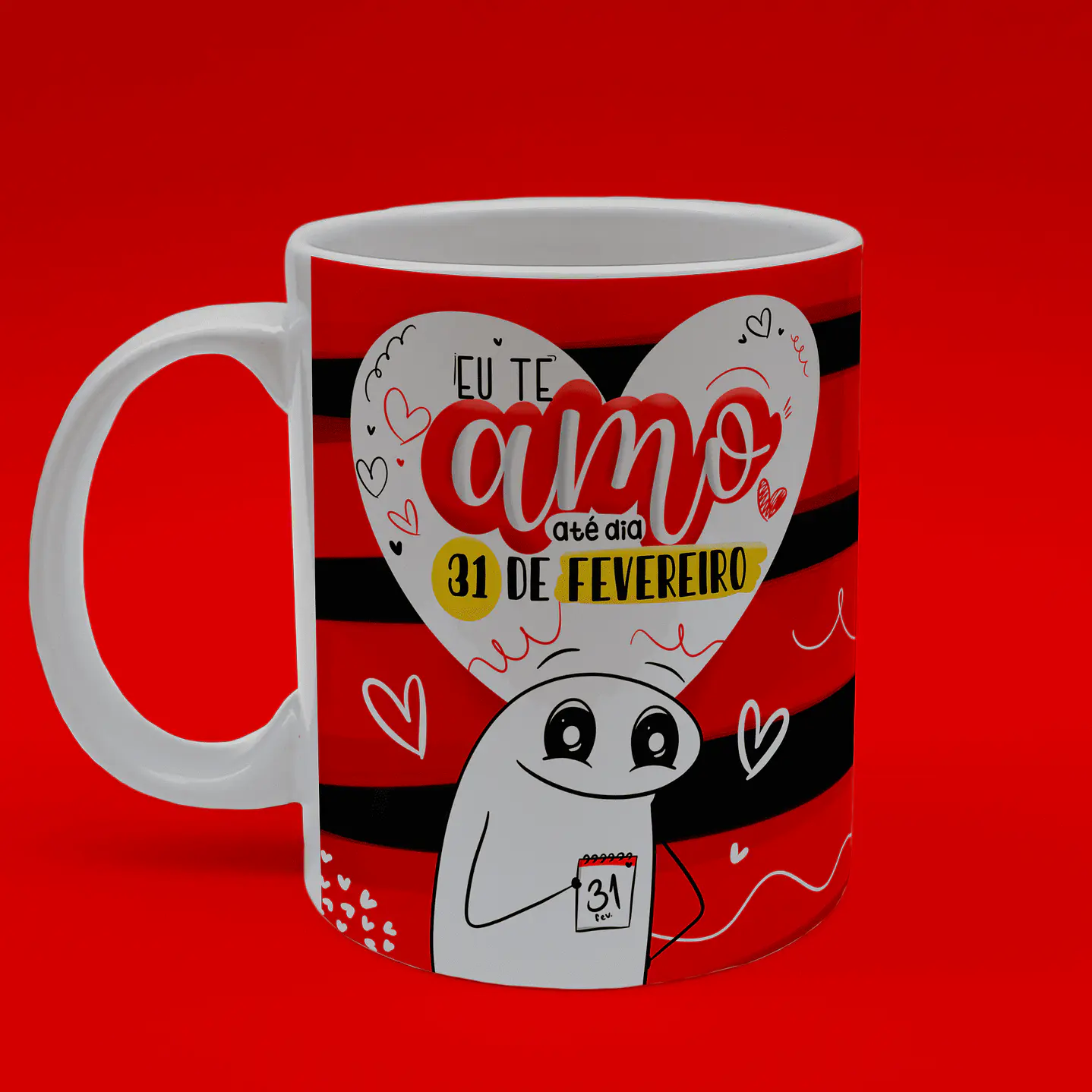 Pack Flork Dia dos Namorados para Canecas PNG 27