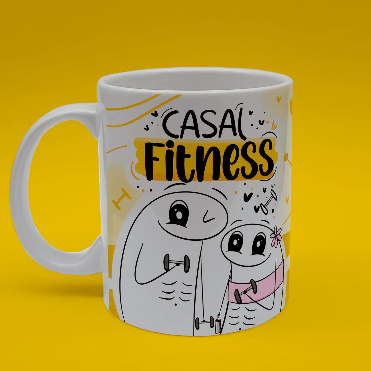 Pack Flork Dia dos Namorados para Canecas PNG 28